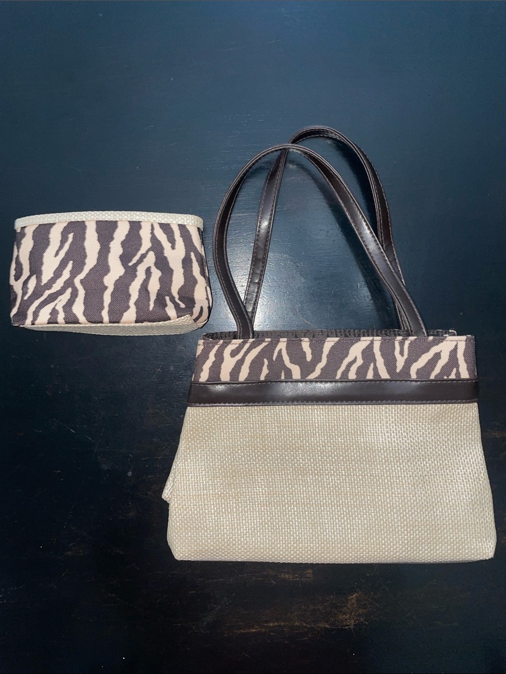 Estée Lauder Purse and Coin Purse/Makeup Set